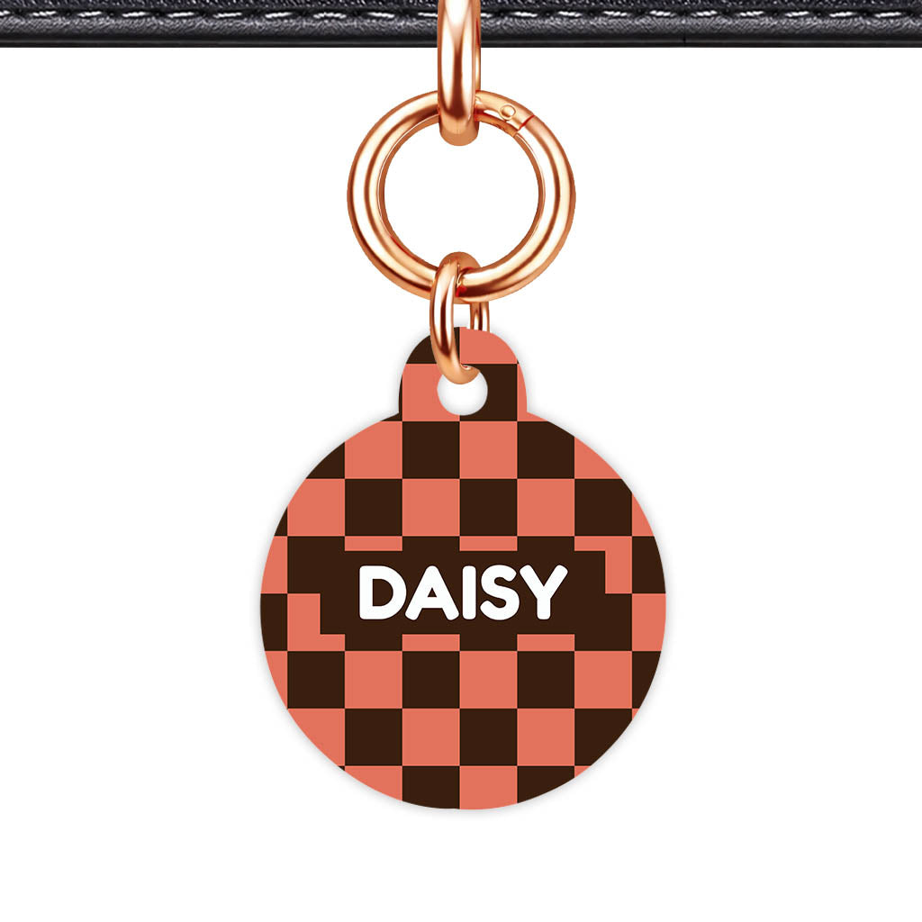 Rust Bloom Classic Pet ID Tag (Dog Tag & Cat Tag)