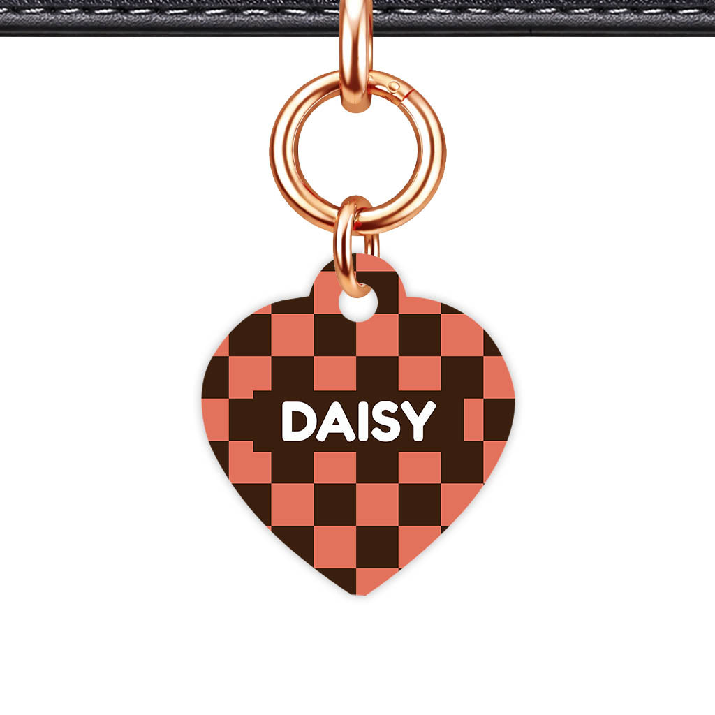 Rust Bloom Classic Pet ID Tag (Dog Tag & Cat Tag)