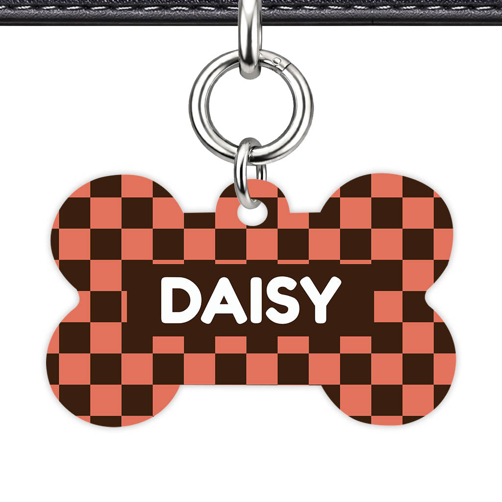 Rust Bloom Classic Pet ID Tag (Dog Tag & Cat Tag)