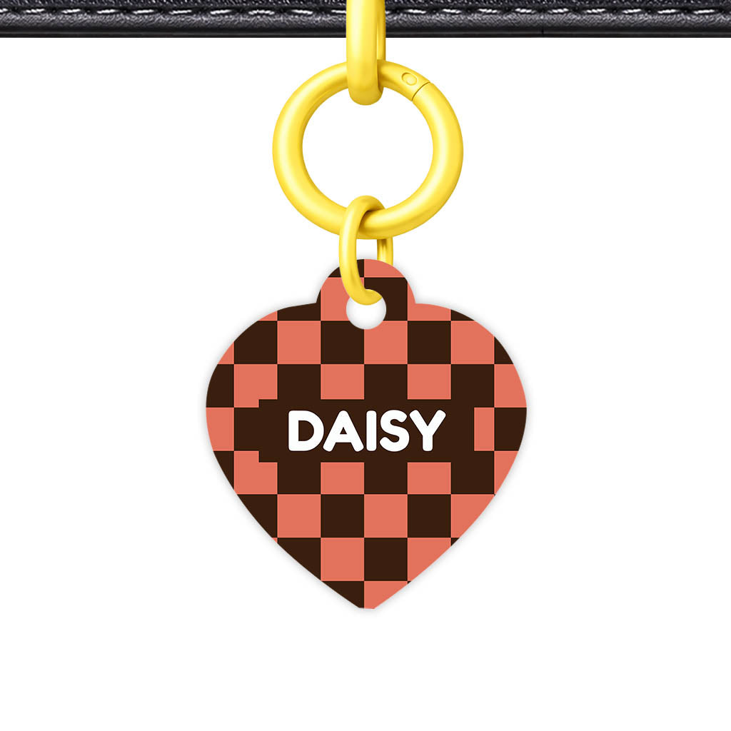 Rust Bloom Classic Pet ID Tag (Dog Tag & Cat Tag)