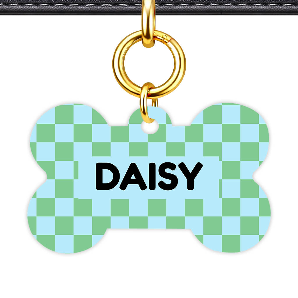 Mint Drift QR Smart Pet Id Tag Tag (Dog Tag & Cat Tag)