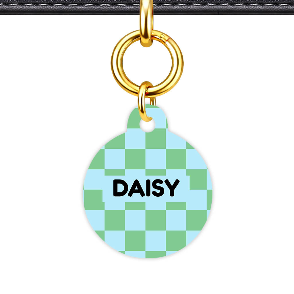 Mint Drift QR Smart Pet Id Tag Tag (Dog Tag & Cat Tag)