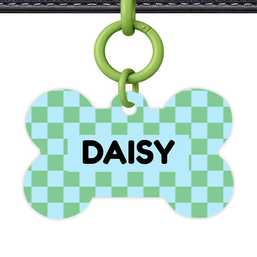 Mint Drift QR Smart Pet Id Tag Tag (Dog Tag & Cat Tag)