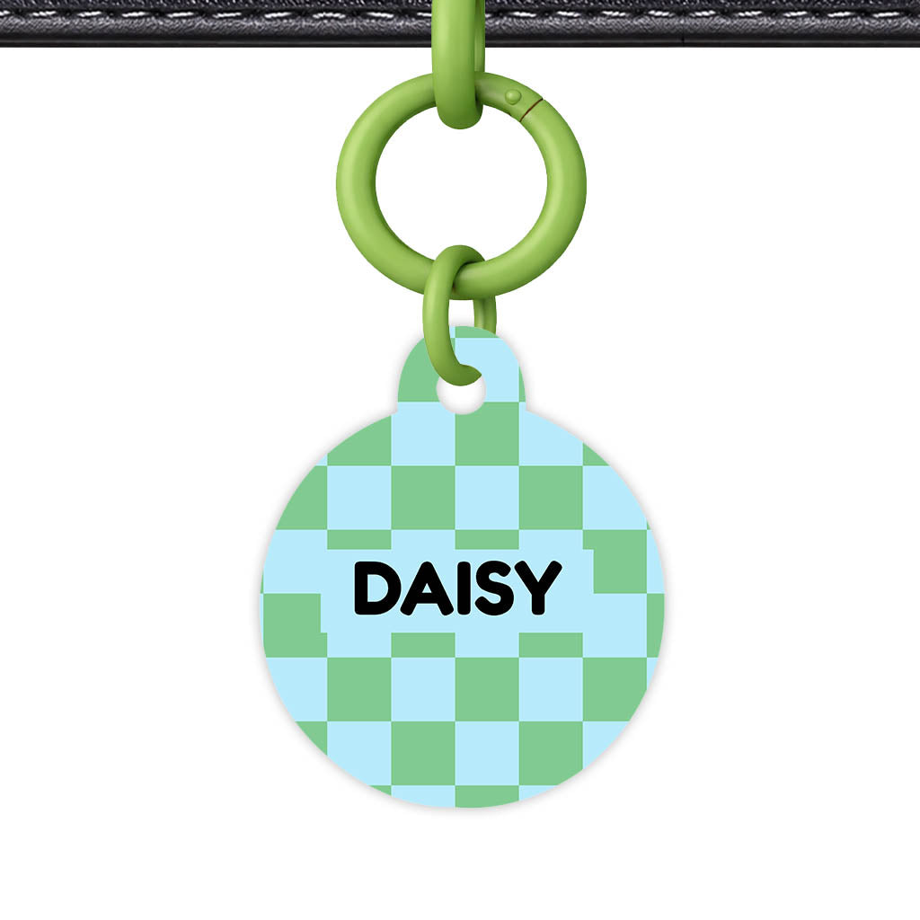 Mint Drift QR Smart Pet Id Tag Tag (Dog Tag & Cat Tag)