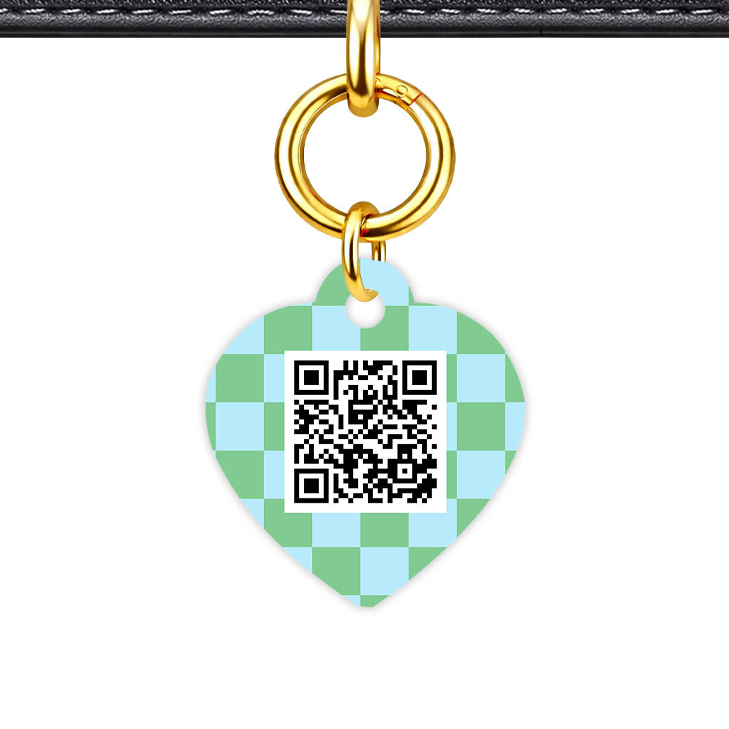 Mint Drift QR Smart Pet Id Tag Tag (Dog Tag & Cat Tag)