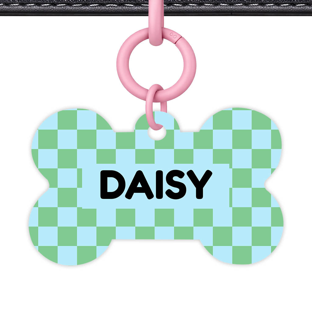Mint Drift QR Smart Pet Id Tag Tag (Dog Tag & Cat Tag)