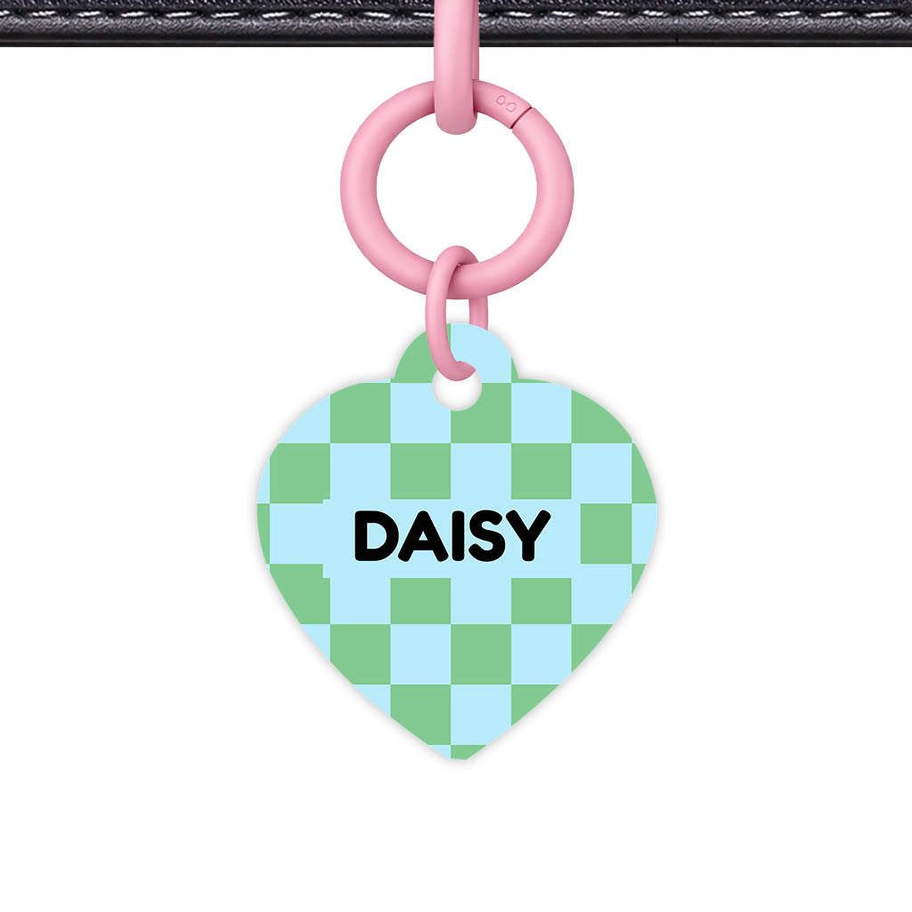 Mint Drift QR Smart Pet Id Tag Tag (Dog Tag & Cat Tag)