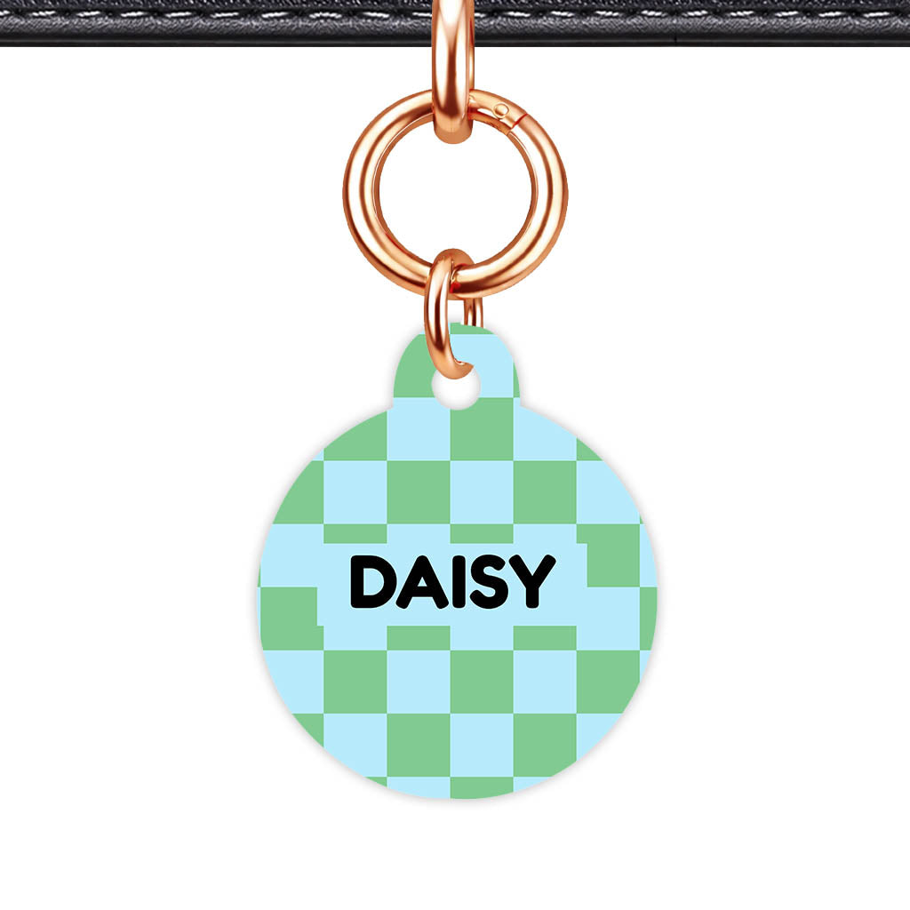 Mint Drift QR Smart Pet Id Tag Tag (Dog Tag & Cat Tag)