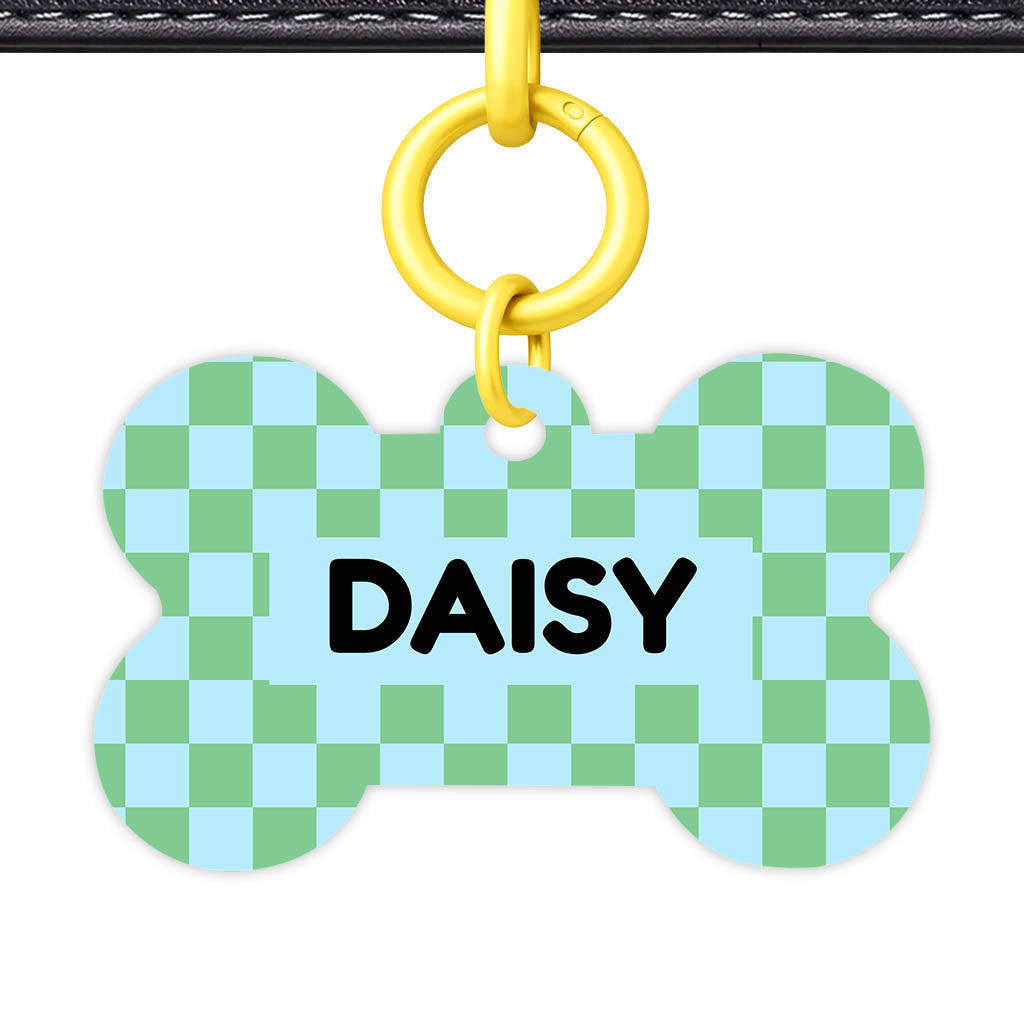 Mint Drift QR Smart Pet Id Tag Tag (Dog Tag & Cat Tag)