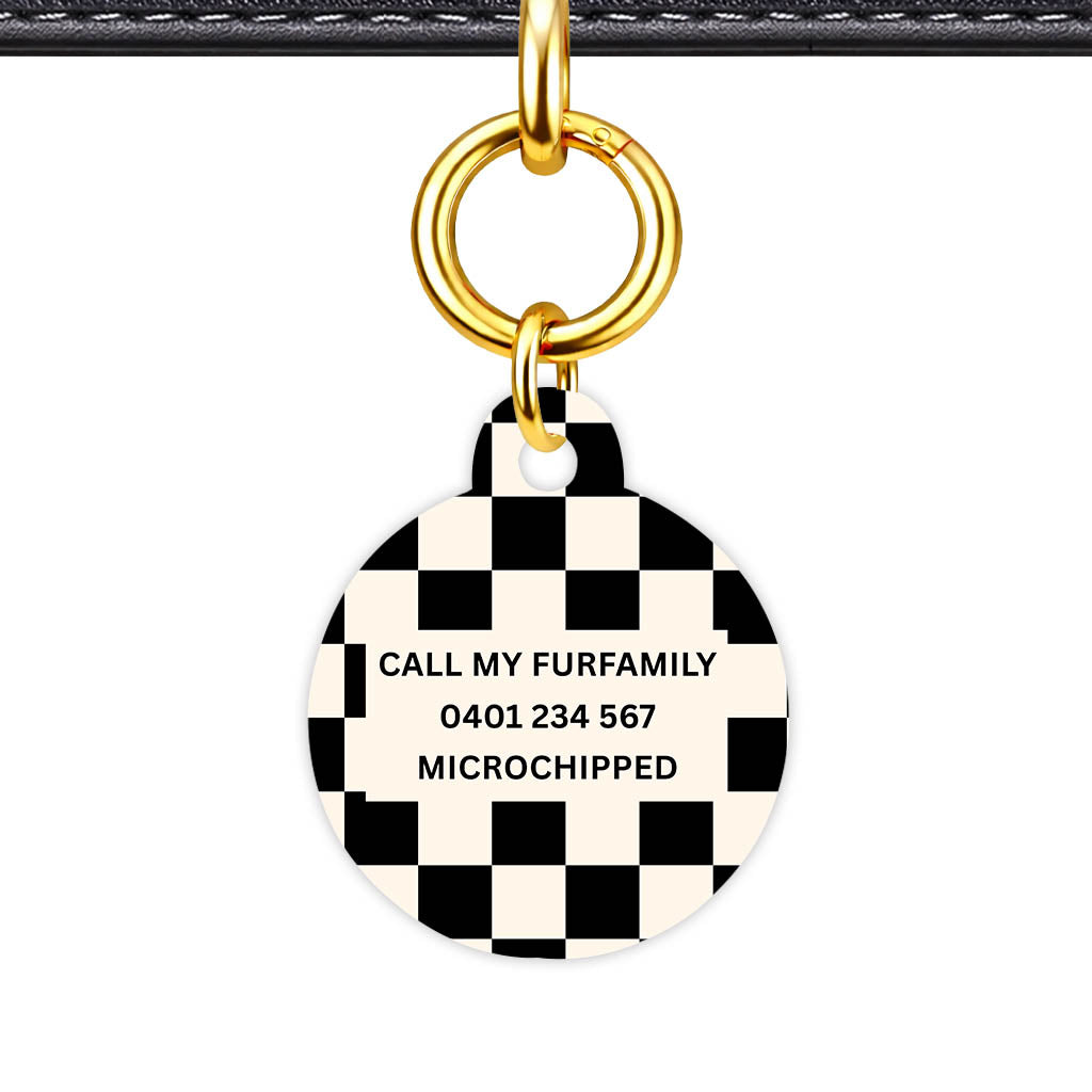 Domino Pop Classic Pet ID Tag (Dog Tag & Cat Tag)