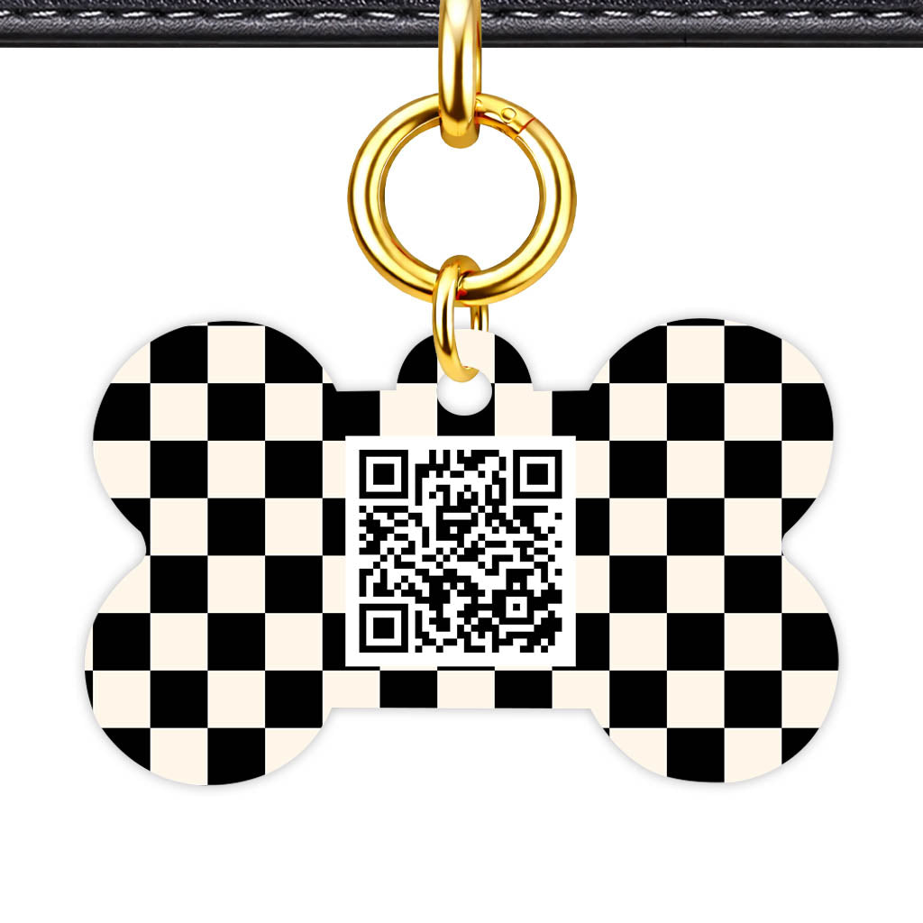 Domino Pop QR Smart Pet Id Tag Tag (Dog Tag & Cat Tag)