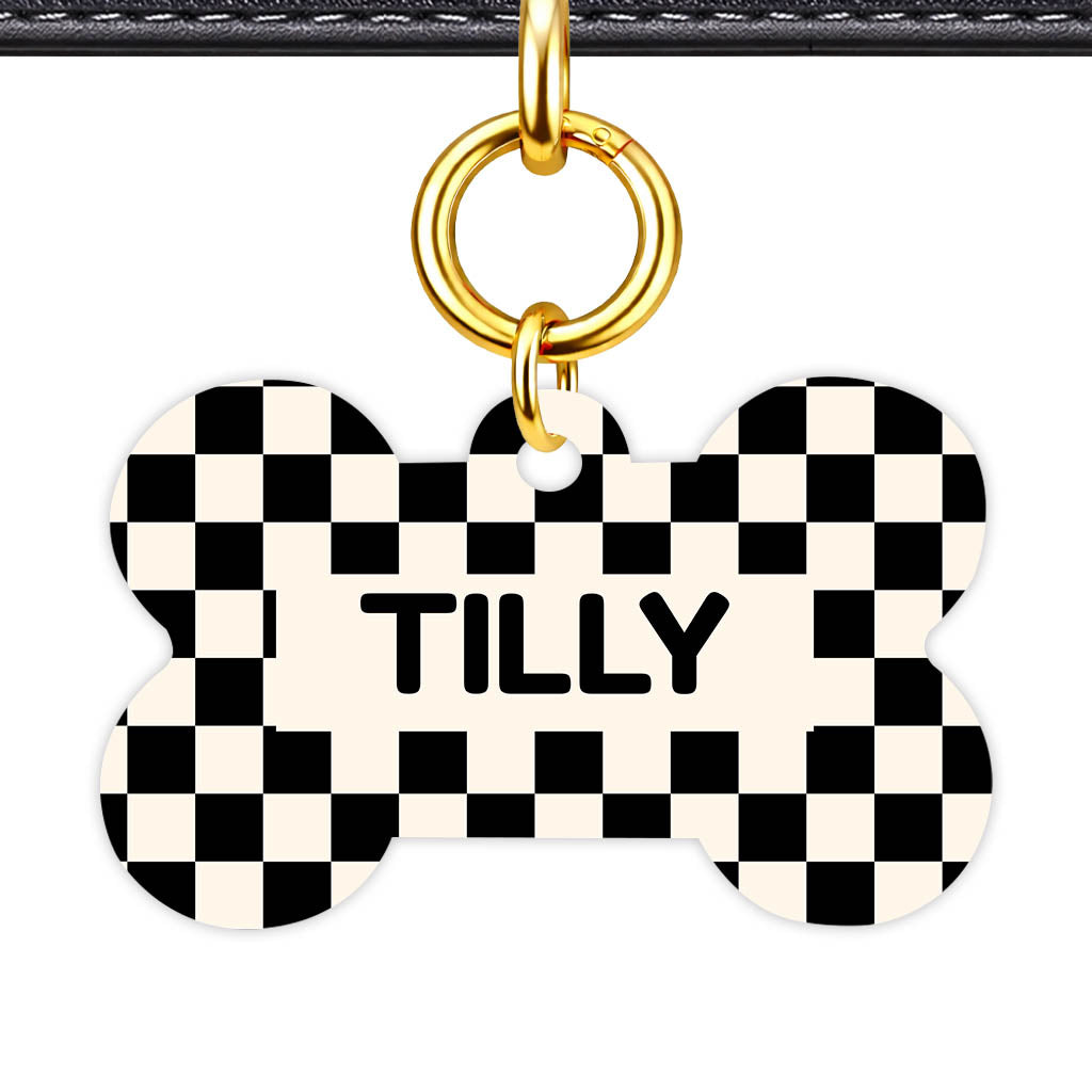 Domino Pop Classic Pet ID Tag (Dog Tag & Cat Tag)