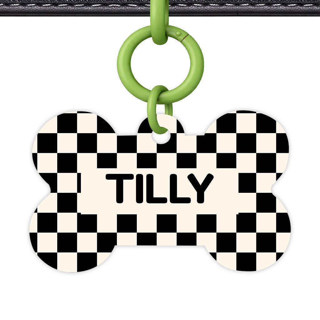Domino Pop Classic Pet ID Tag (Dog Tag & Cat Tag)