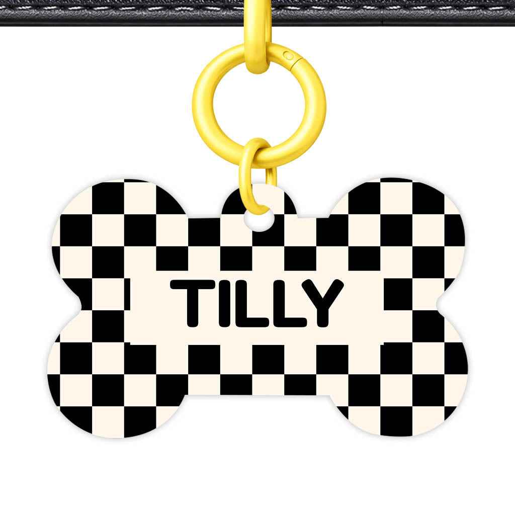Domino Pop Classic Pet ID Tag (Dog Tag & Cat Tag)