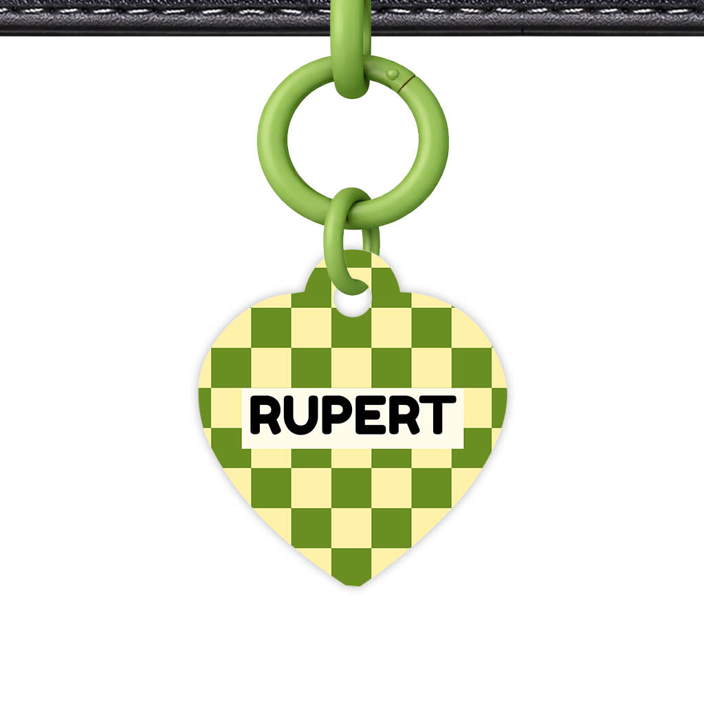 Playful Checkers Classic Pet ID Tag (Dog Tag & Cat Tag)