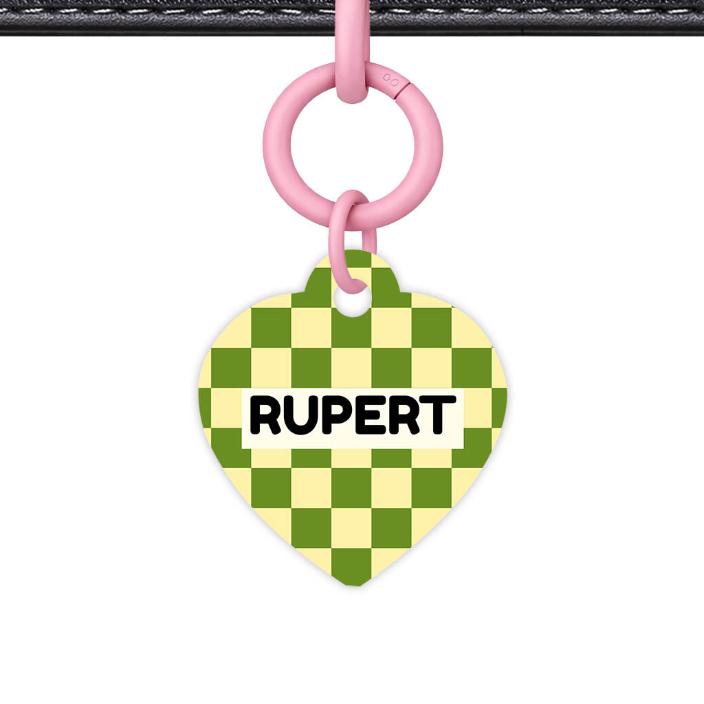 Playful Checkers Classic Pet ID Tag (Dog Tag & Cat Tag)