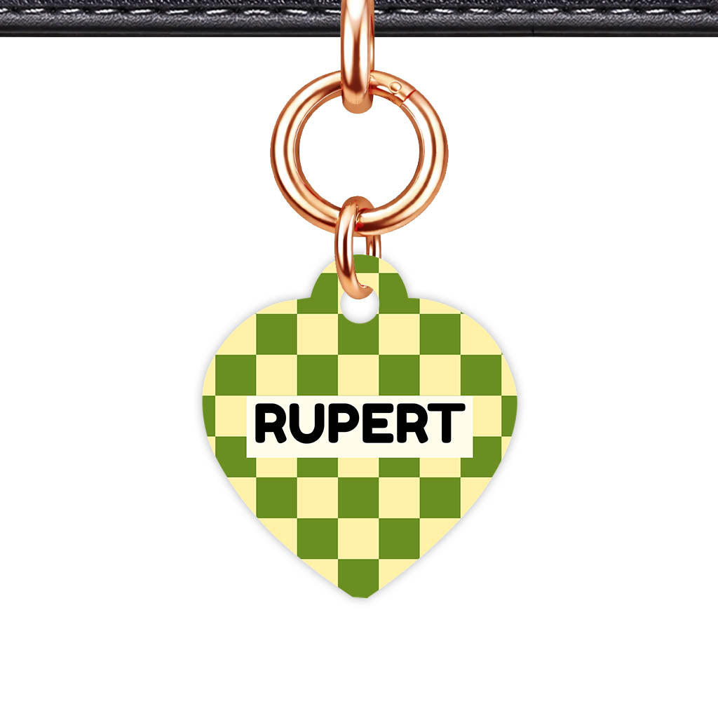 Playful Checkers Classic Pet ID Tag (Dog Tag & Cat Tag)