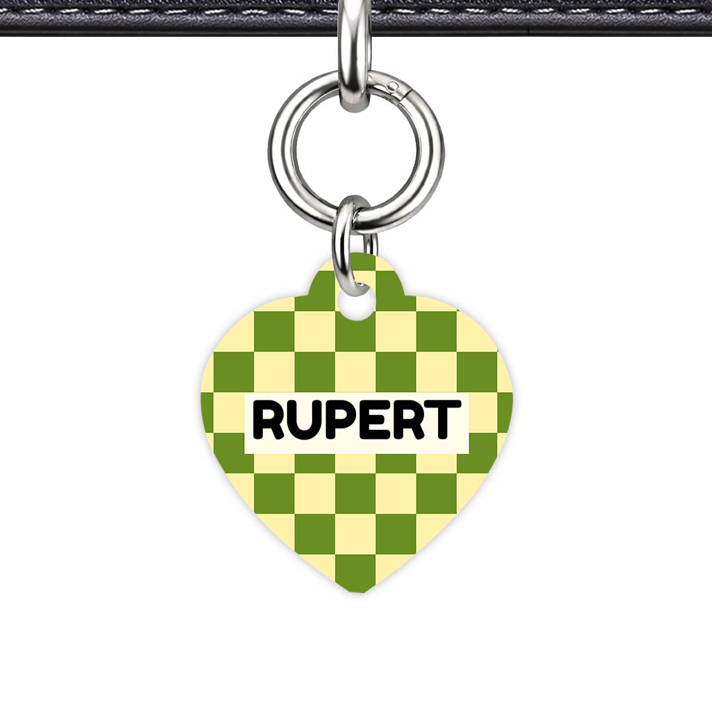 Playful Checkers Classic Pet ID Tag (Dog Tag & Cat Tag)