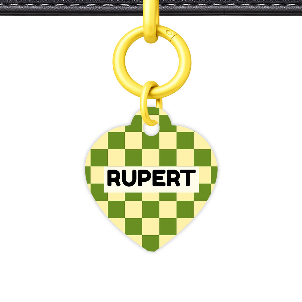 Playful Checkers Classic Pet ID Tag (Dog Tag & Cat Tag)