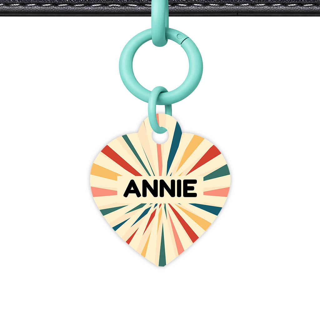 Vintage Sunburst Classic Pet ID Tag (Dog Tag & Cat Tag)