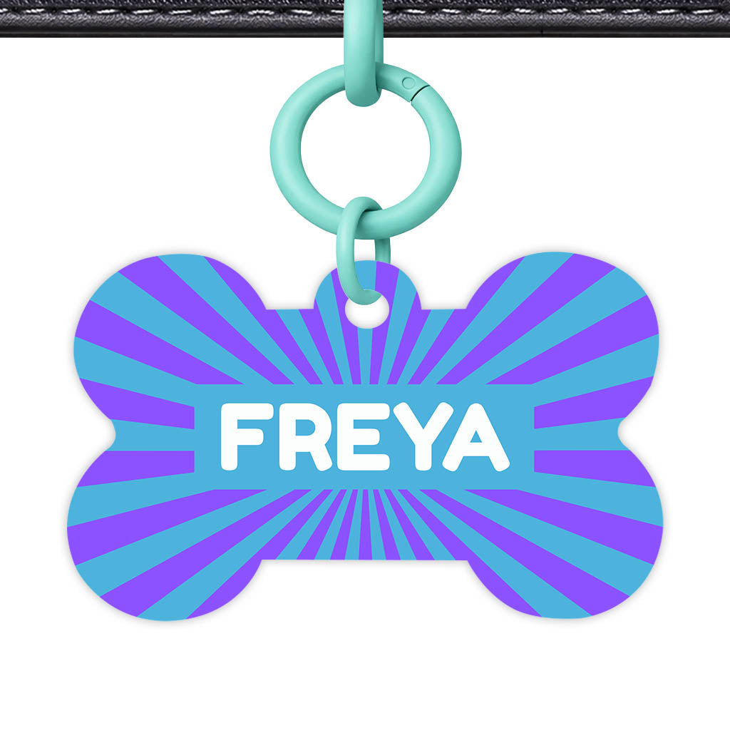 Vibrant Sunburst Classic Pet ID Tag (Dog Tag & Cat Tag)