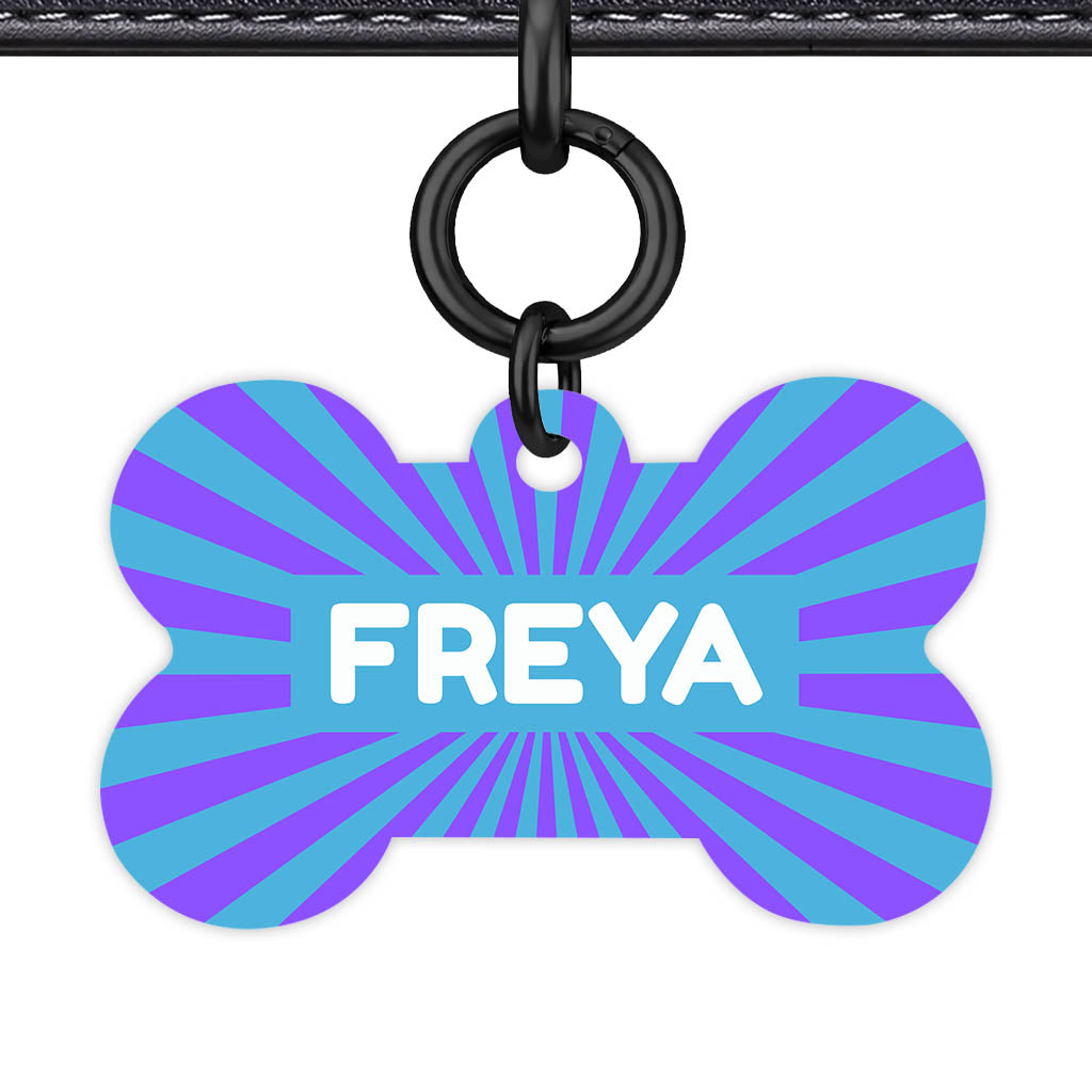 Vibrant Sunburst Classic Pet ID Tag (Dog Tag & Cat Tag)