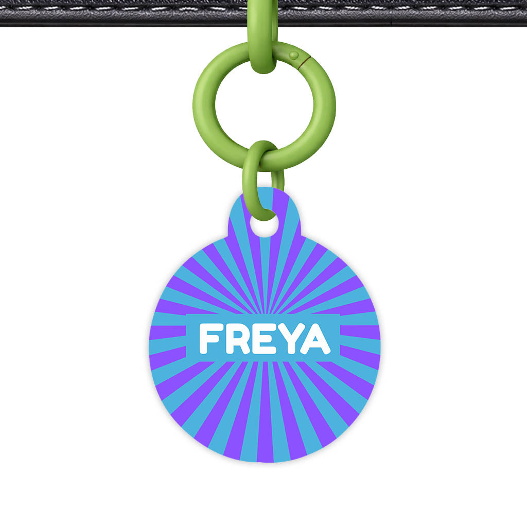 Vibrant Sunburst Classic Pet ID Tag (Dog Tag & Cat Tag)