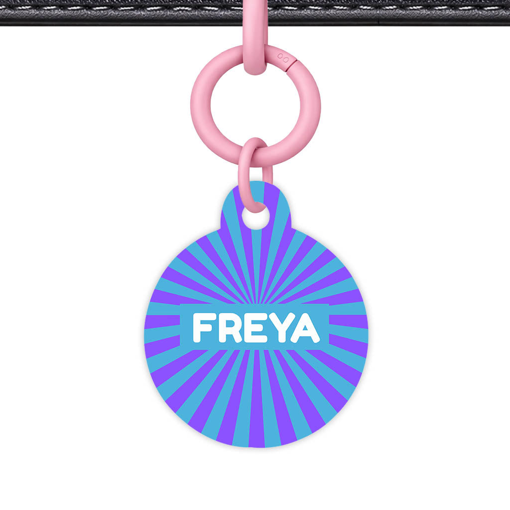 Vibrant Sunburst Classic Pet ID Tag (Dog Tag & Cat Tag)