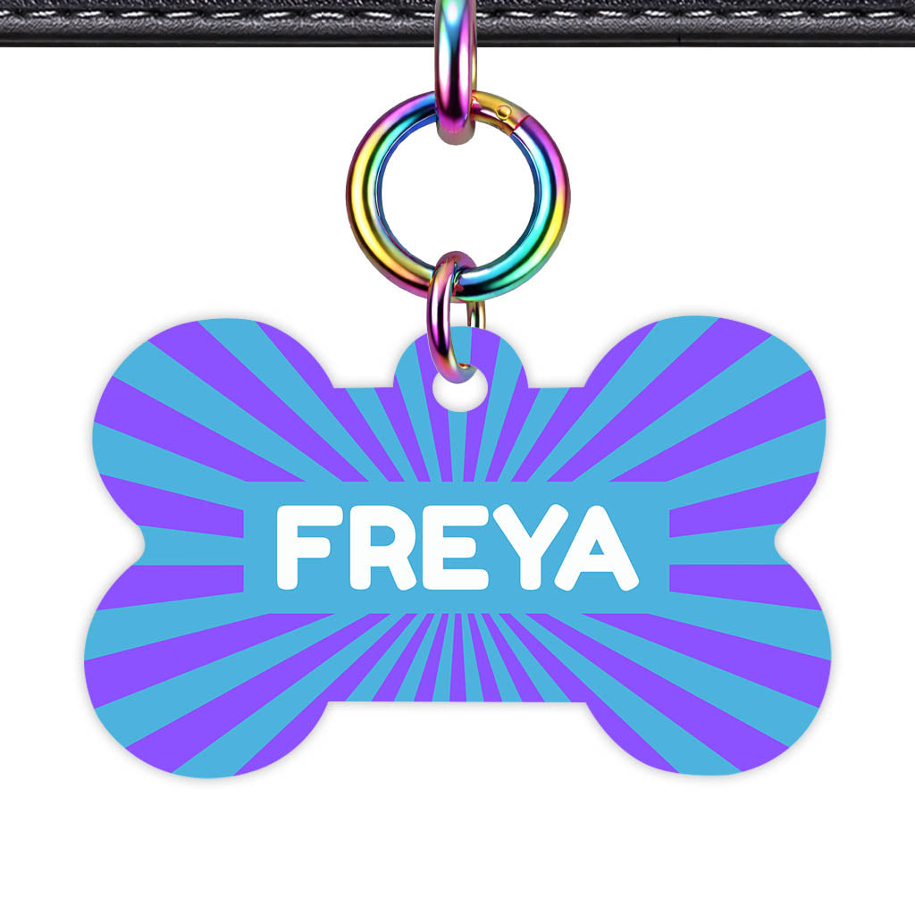 Vibrant Sunburst Classic Pet ID Tag (Dog Tag & Cat Tag)