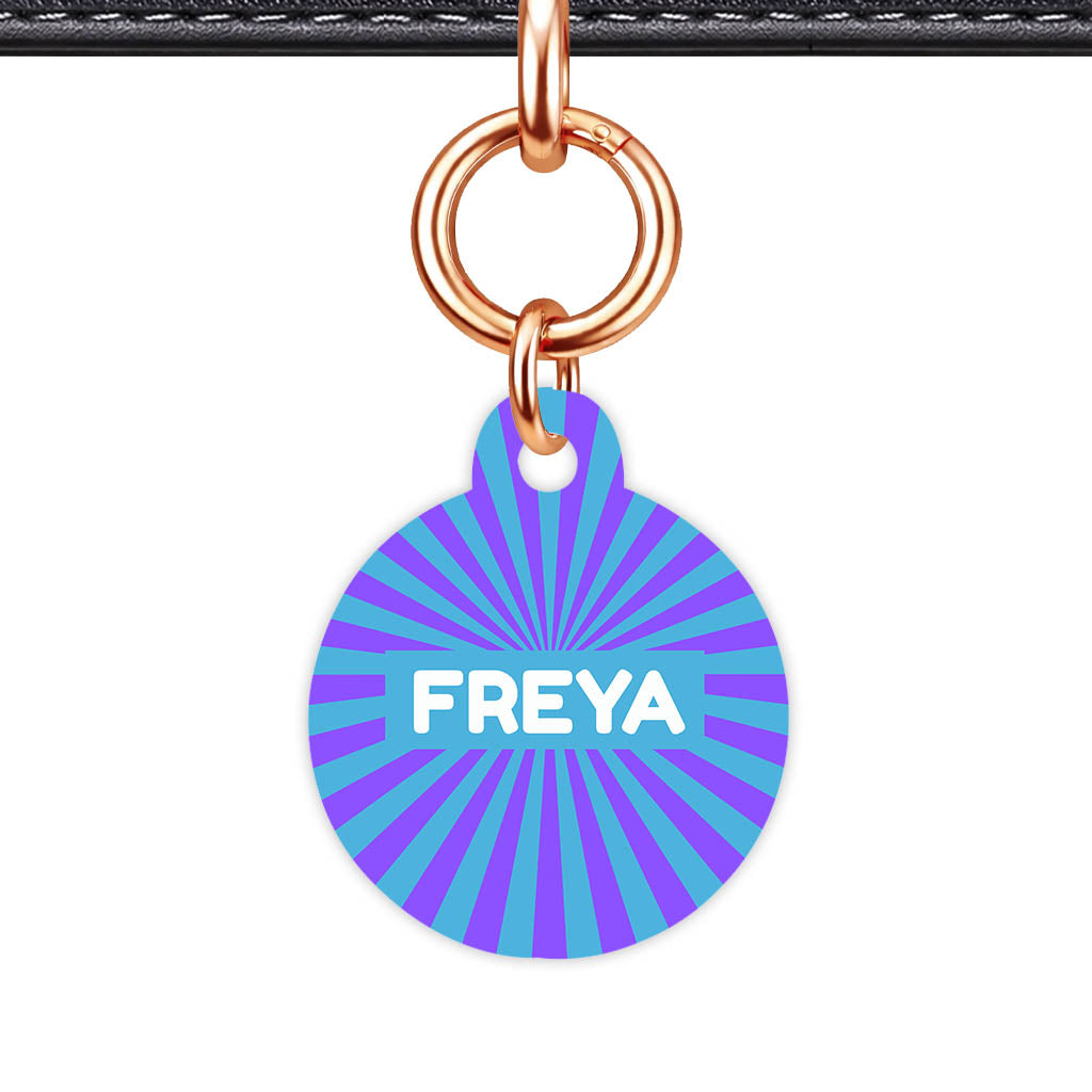 Vibrant Sunburst Classic Pet ID Tag (Dog Tag & Cat Tag)