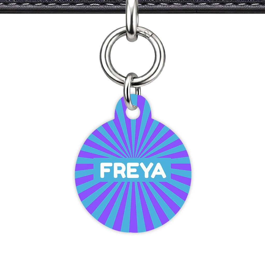 Vibrant Sunburst Classic Pet ID Tag (Dog Tag & Cat Tag)