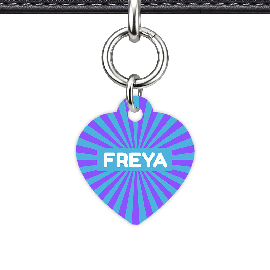 Vibrant Sunburst Classic Pet ID Tag (Dog Tag & Cat Tag)