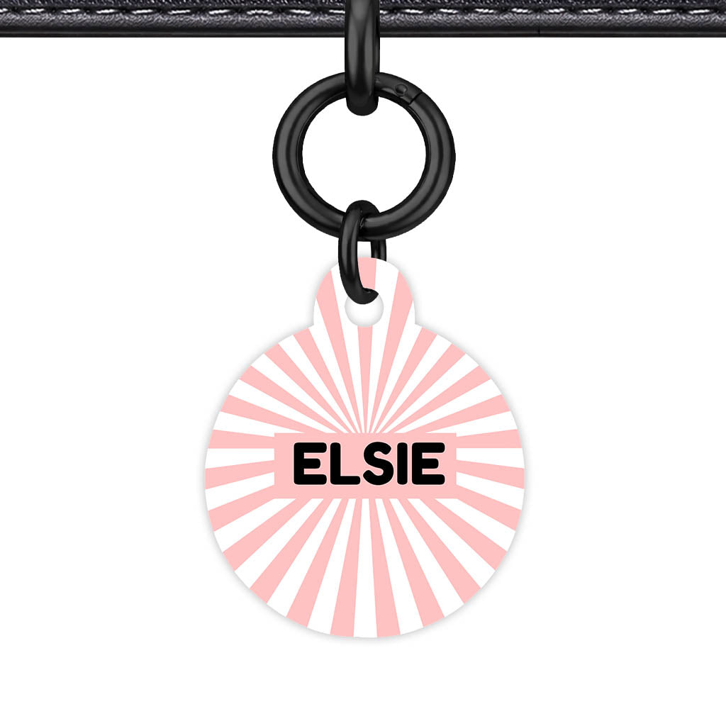 Blush Sunburst Classic Pet ID Tag (Dog Tag & Cat Tag)