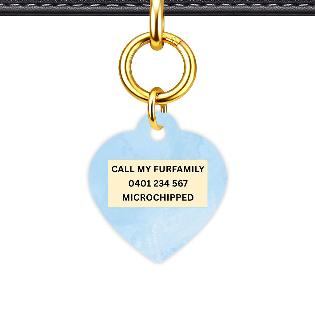 Blue Sky Classic Pet ID Tag (Dog Tag & Cat Tag)