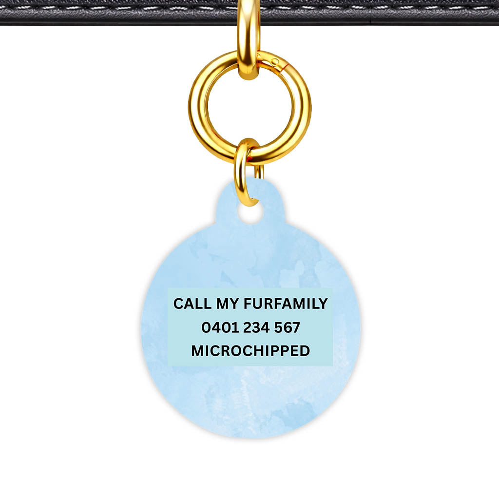 Blue Sky Classic Pet ID Tag (Dog Tag & Cat Tag)