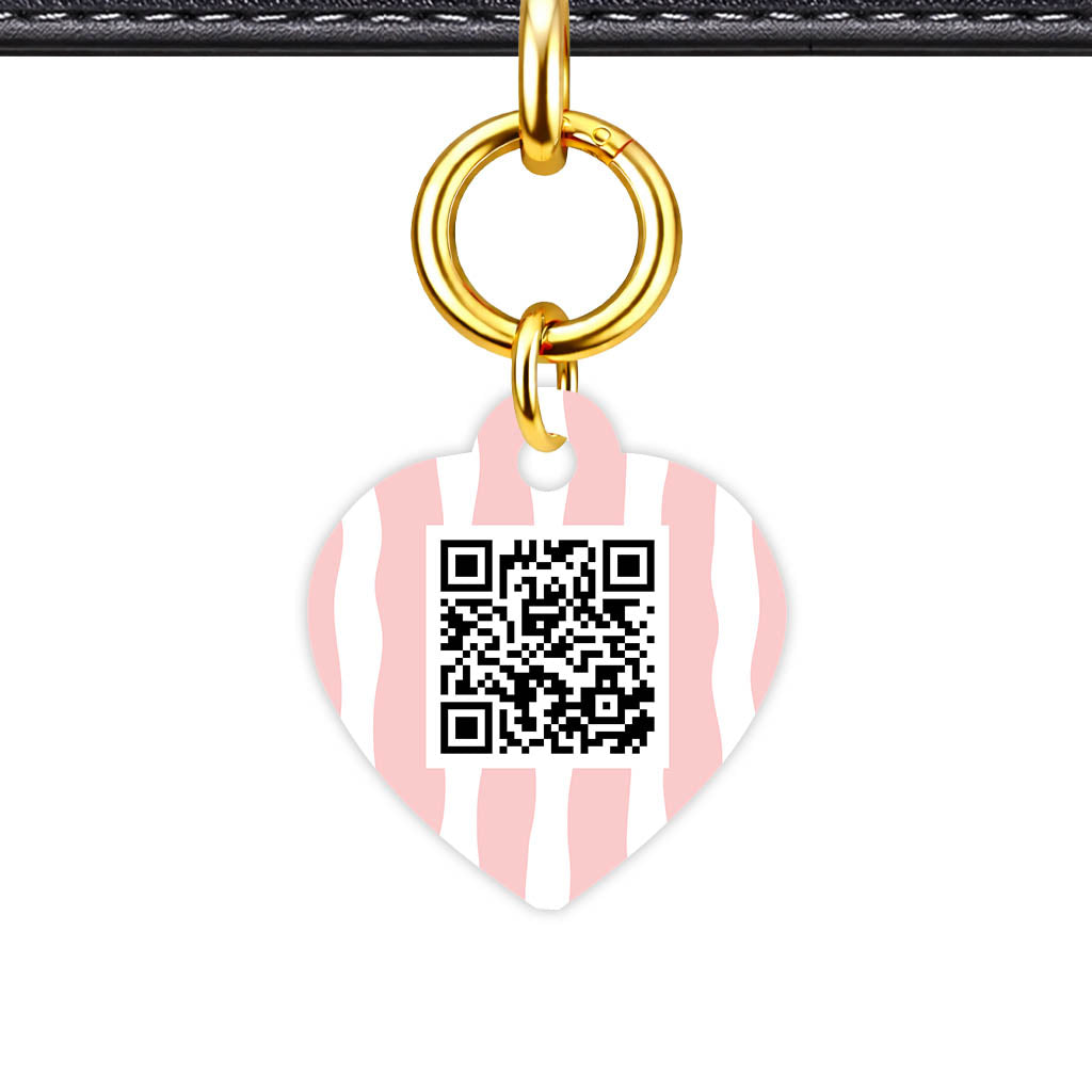 Blushed QR Smart Pet Id Tag Tag (Dog Tag & Cat Tag)