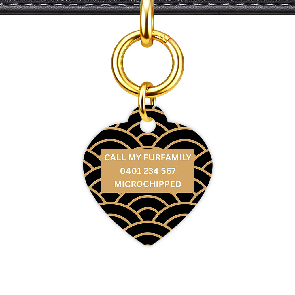 Golden Waves Classic Pet ID Tag (Dog Tag & Cat Tag)