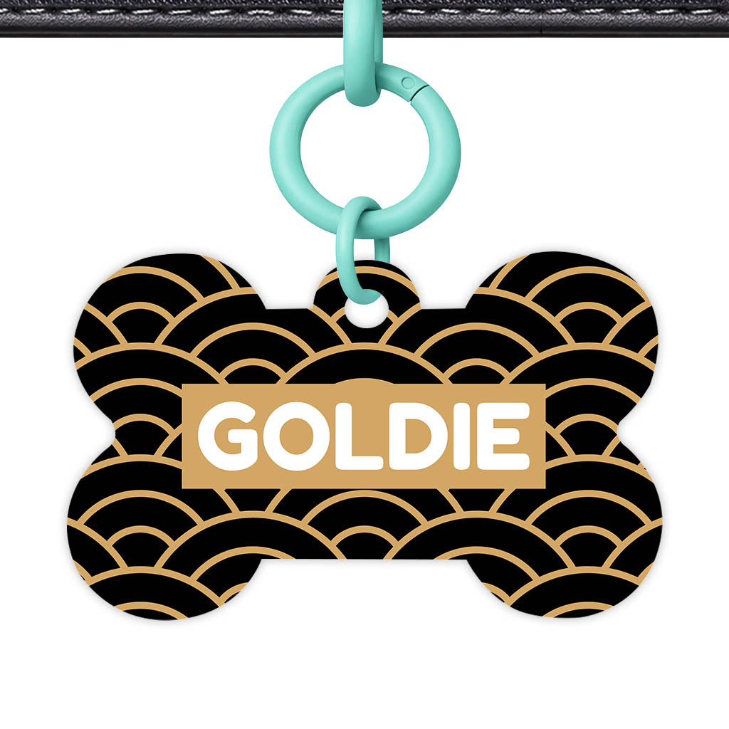 Golden Waves Classic Pet ID Tag (Dog Tag & Cat Tag)