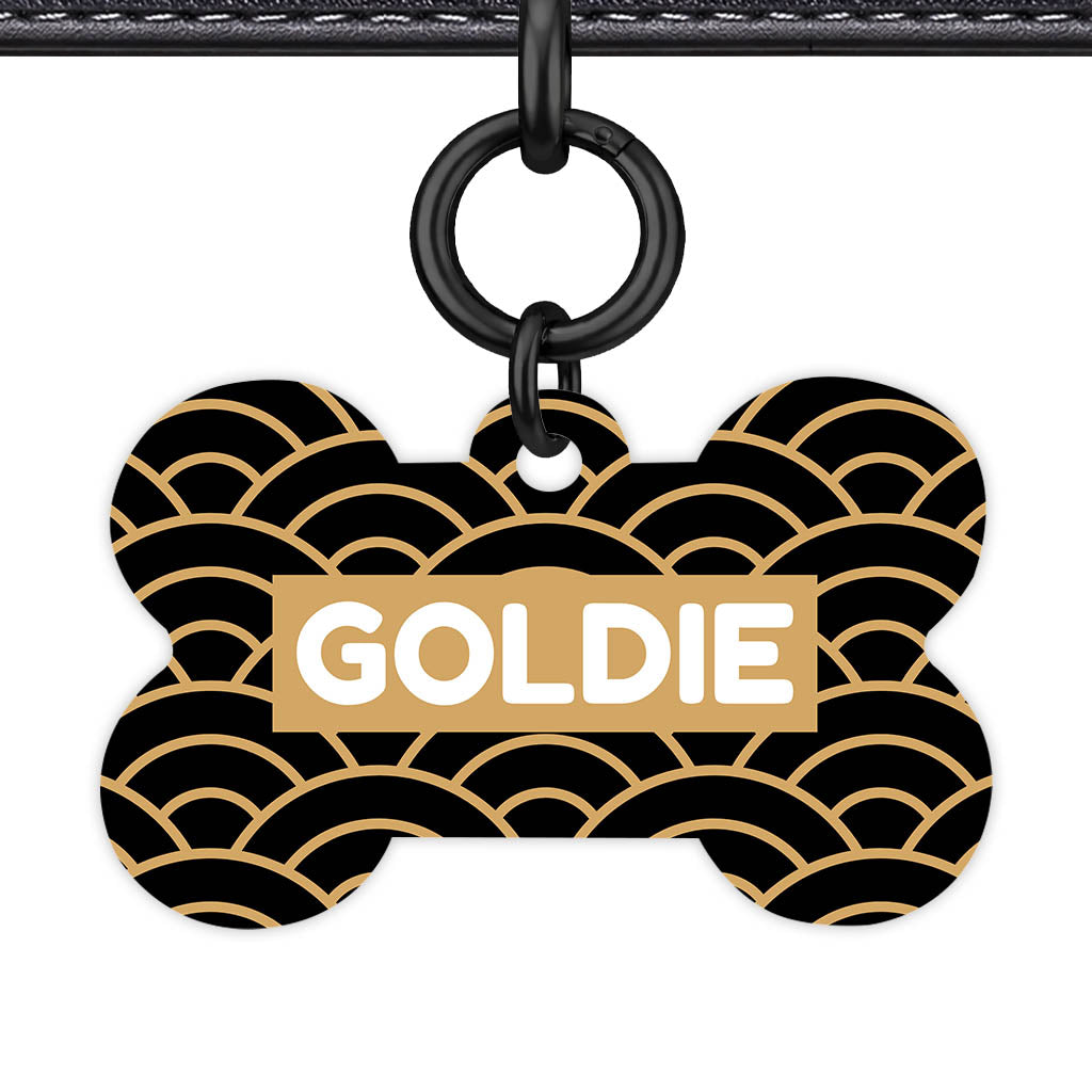 Golden Waves Classic Pet ID Tag (Dog Tag & Cat Tag)