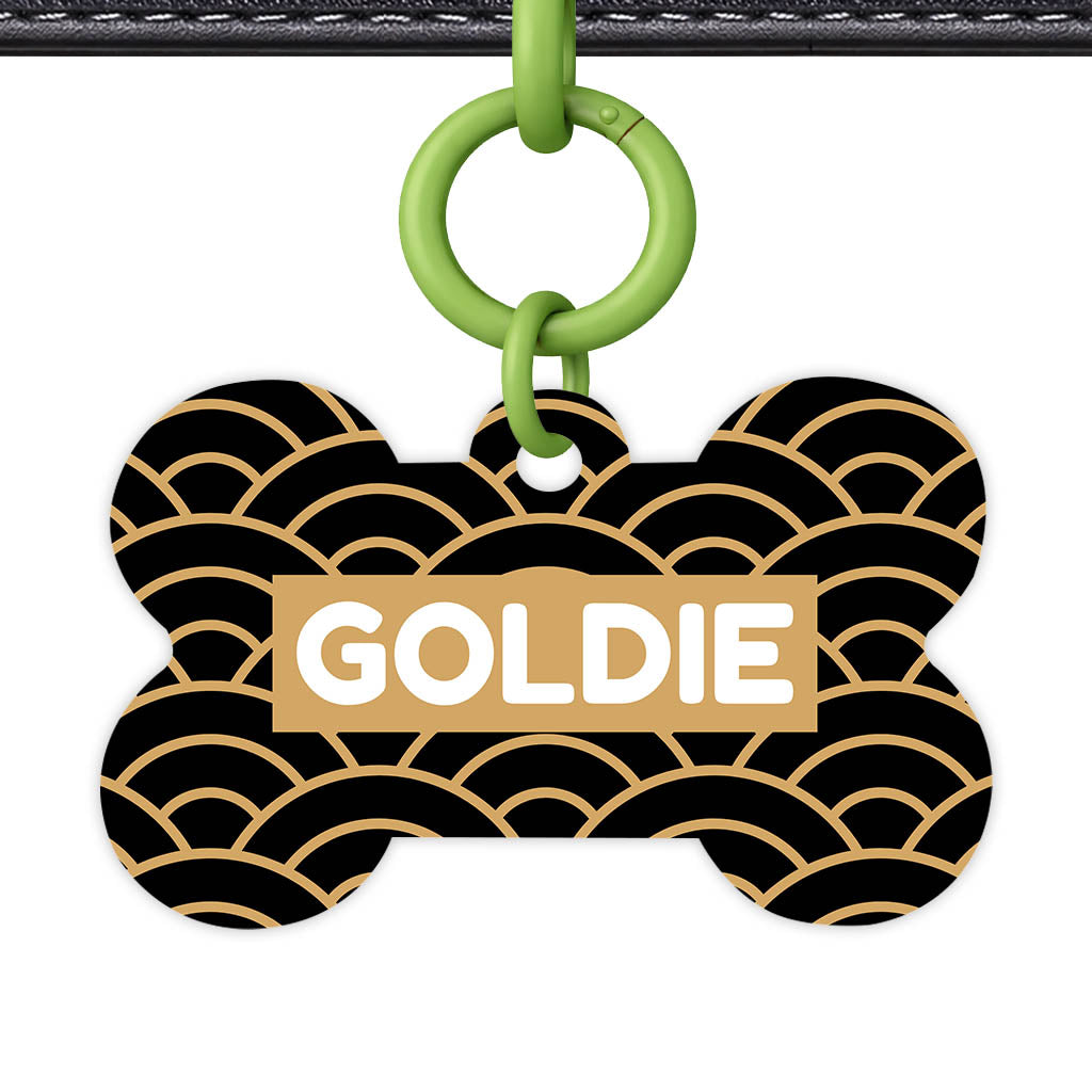 Golden Waves Classic Pet ID Tag (Dog Tag & Cat Tag)