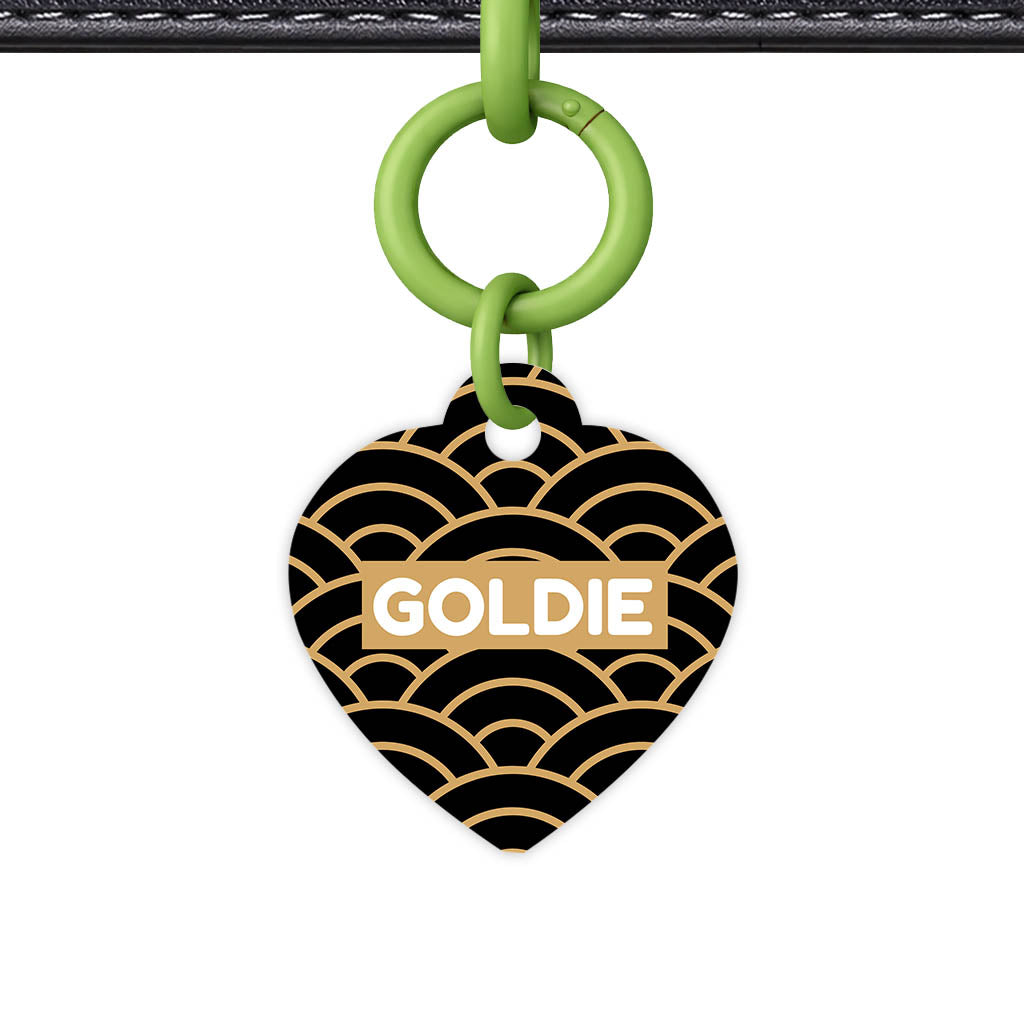 Golden Waves QR Smart Pet Id Tag Tag (Dog Tag & Cat Tag)