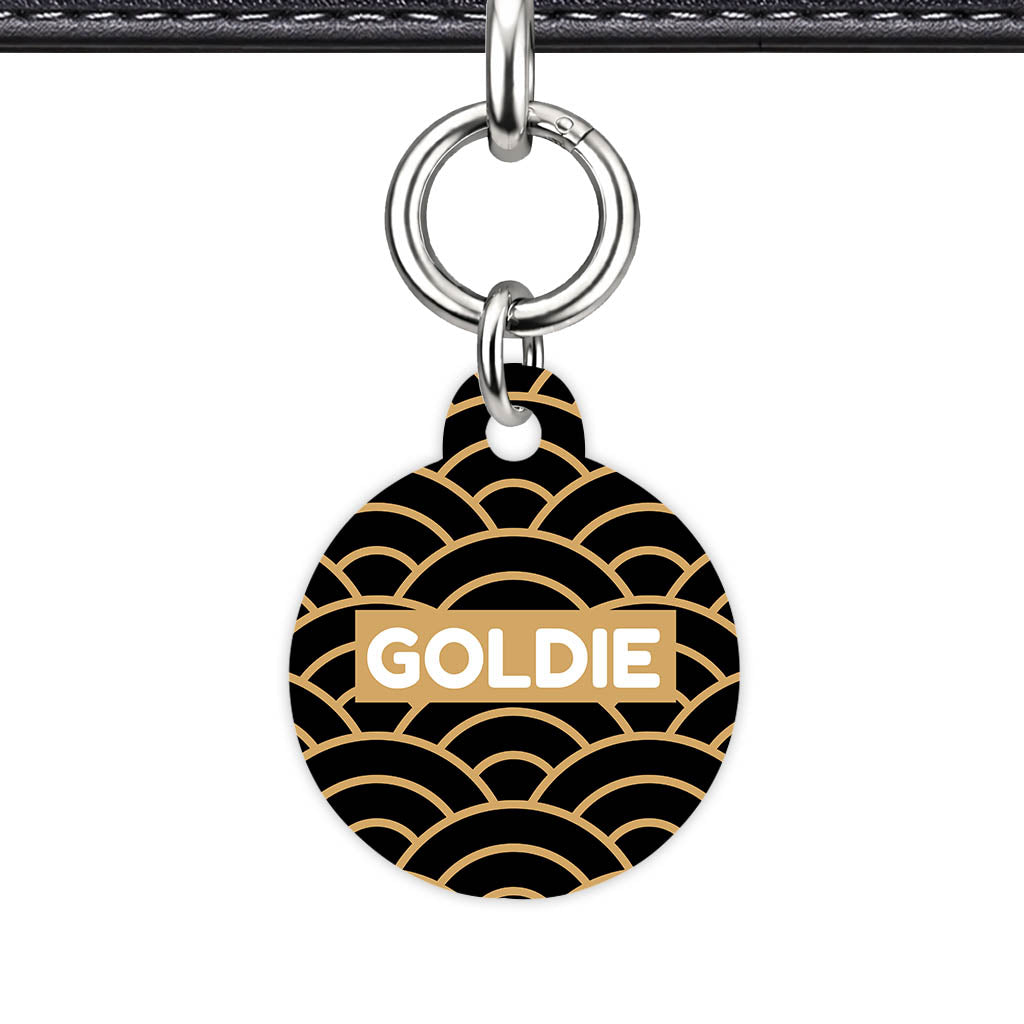 Golden Waves QR Smart Pet Id Tag Tag (Dog Tag & Cat Tag)