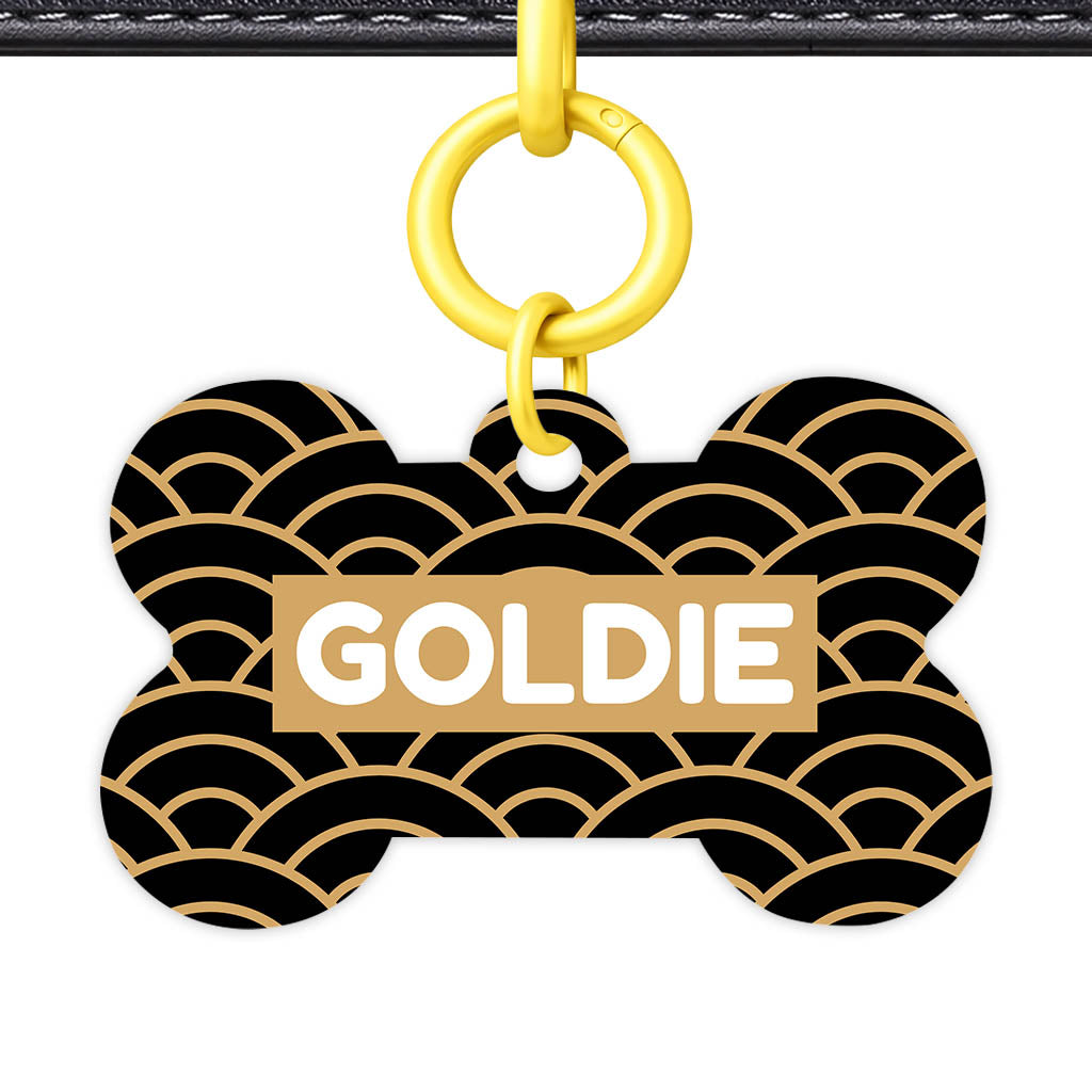 Golden Waves Classic Pet ID Tag (Dog Tag & Cat Tag)