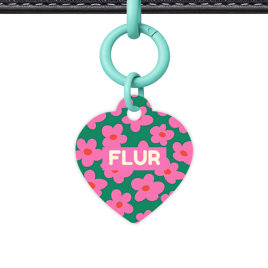 Pink Daisies Classic Pet ID Tag (Dog Tag & Cat Tag)