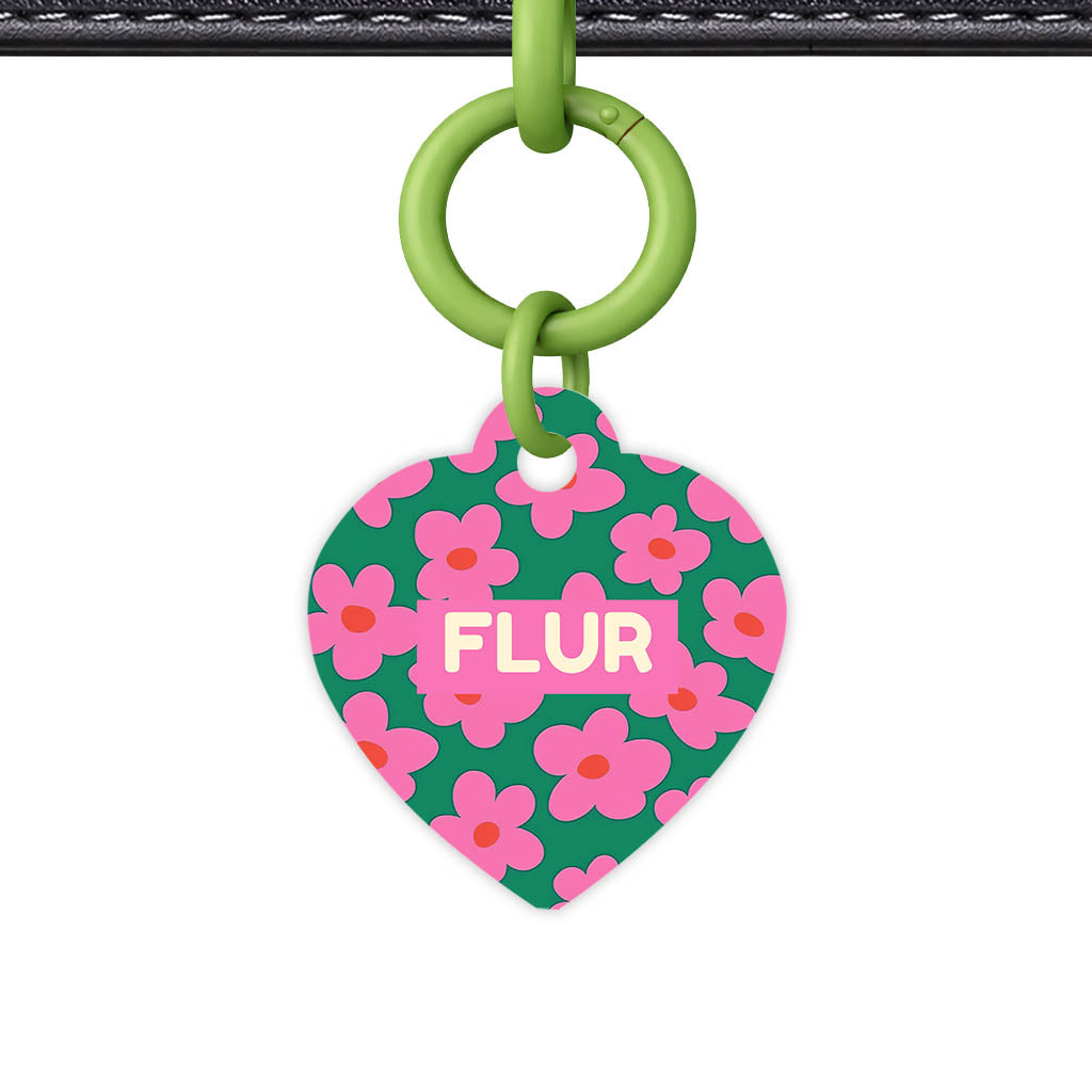 Pink Daisies Classic Pet ID Tag (Dog Tag & Cat Tag)
