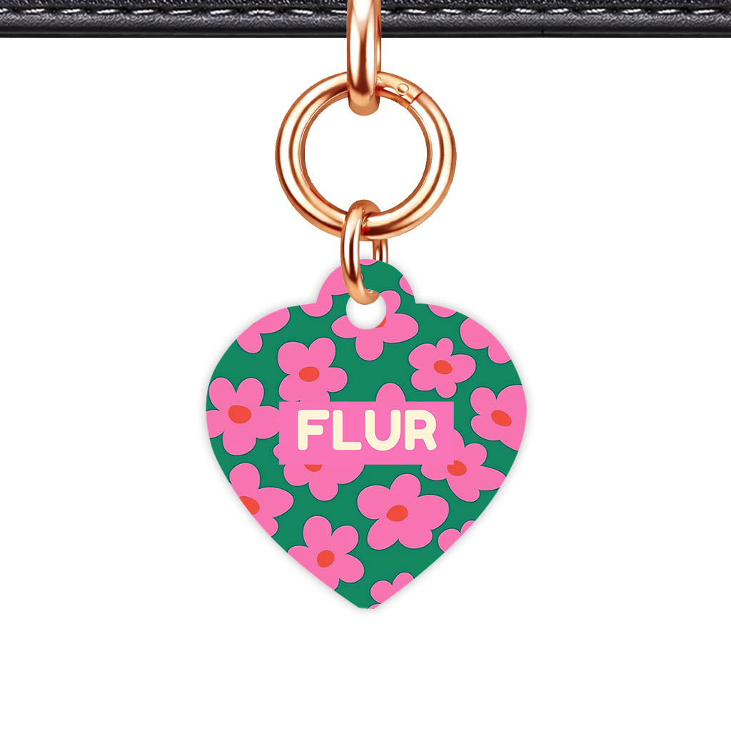 Pink Daisies Classic Pet ID Tag (Dog Tag & Cat Tag)