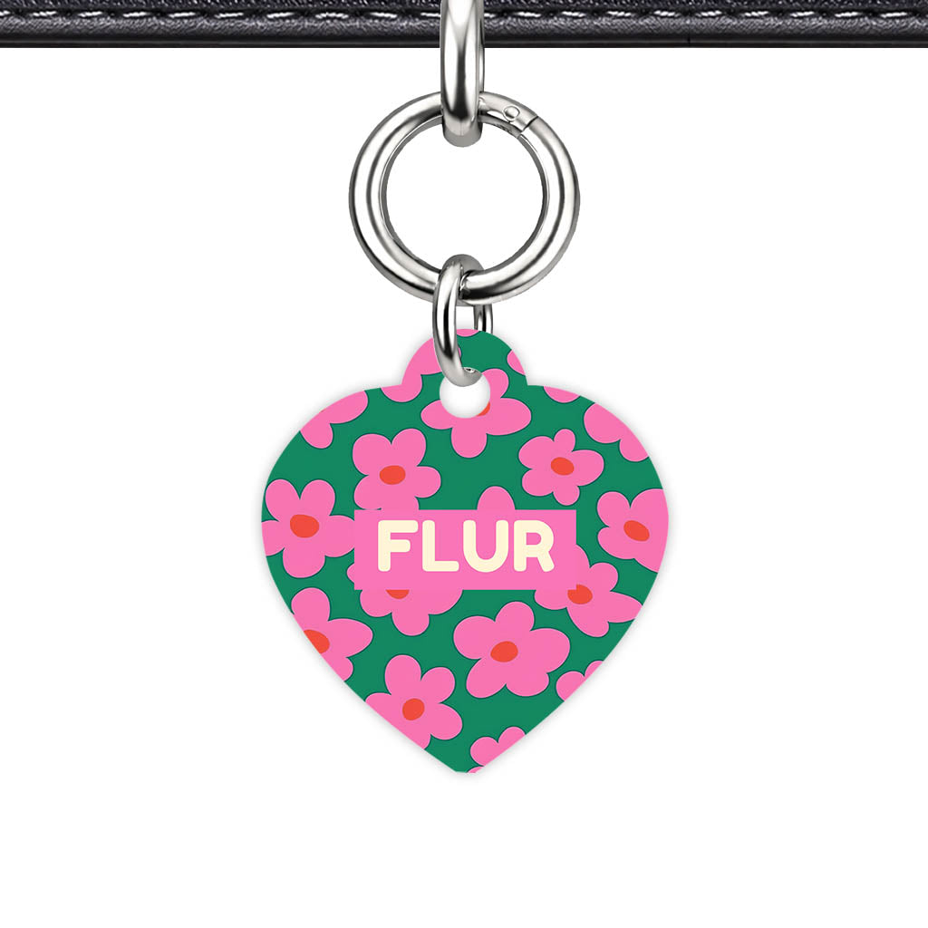 Pink Daisies Classic Pet ID Tag (Dog Tag & Cat Tag)