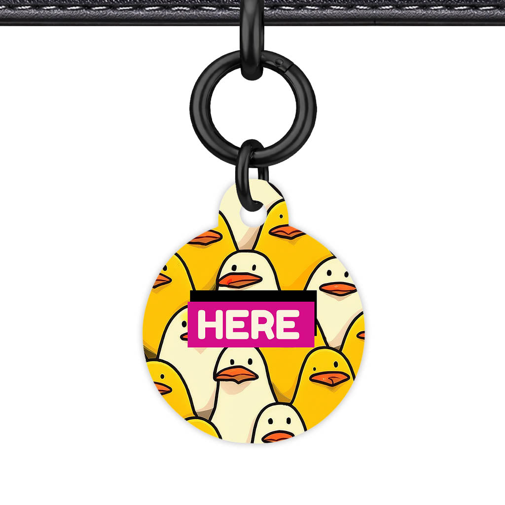 Yellow Ducky Classic Pet ID Tag (Dog Tag & Cat Tag)