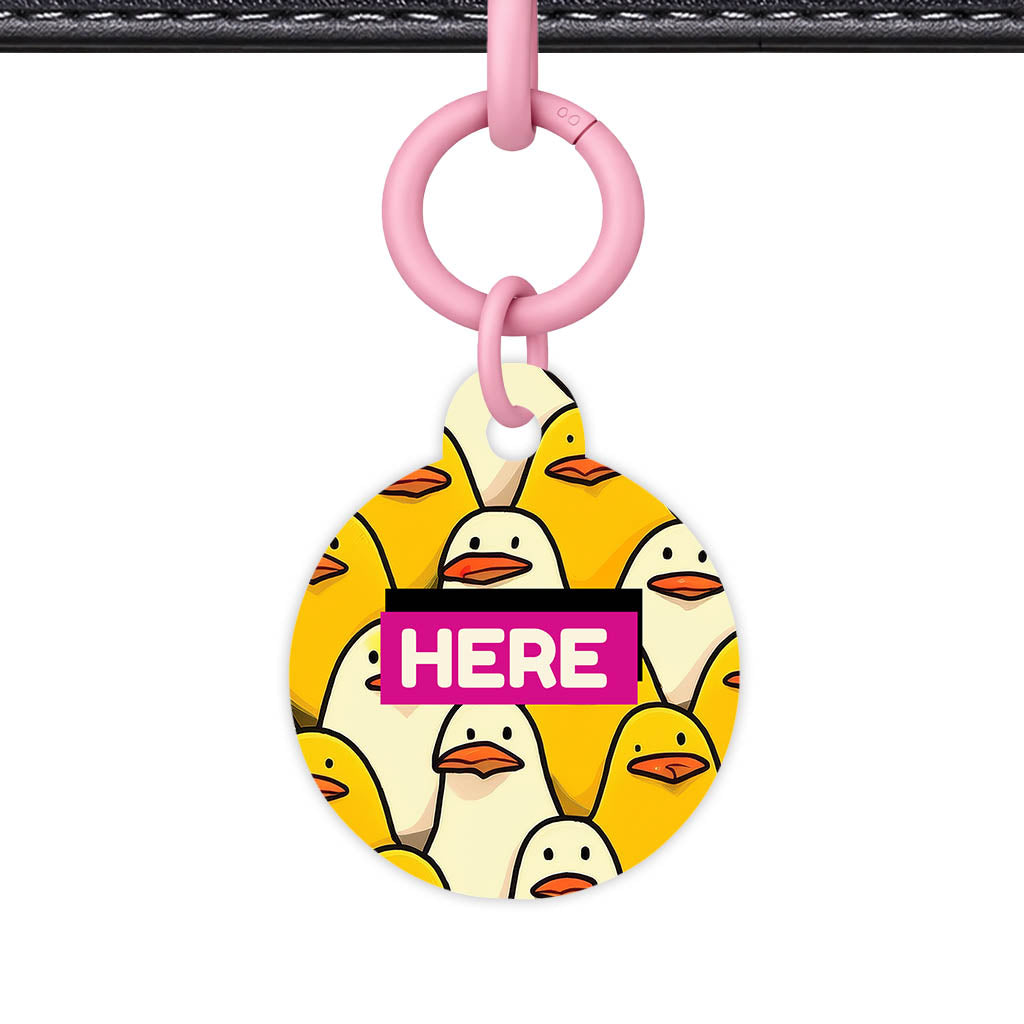 Yellow Ducky Classic Pet ID Tag (Dog Tag & Cat Tag)