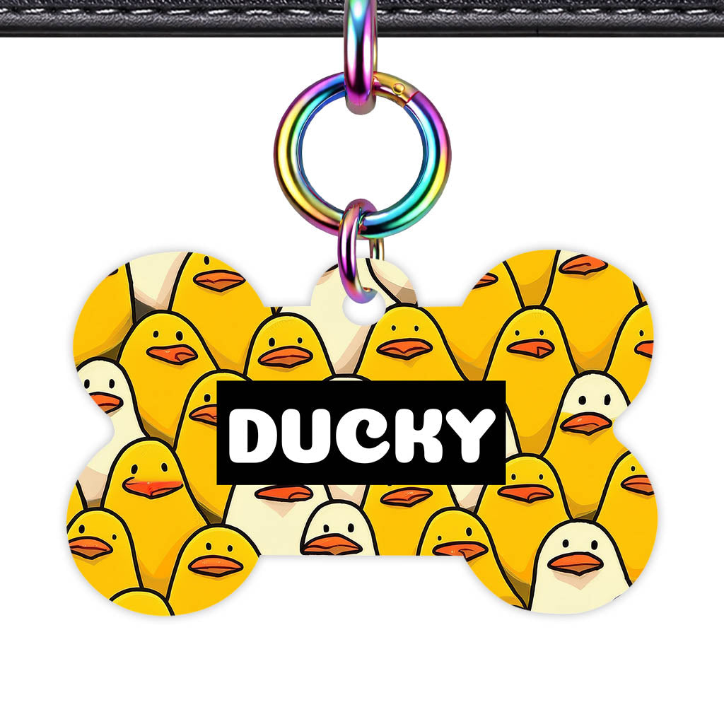 Yellow Ducky Classic Pet ID Tag (Dog Tag & Cat Tag)
